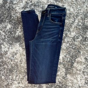 high rise American eagle super stretch jeggings